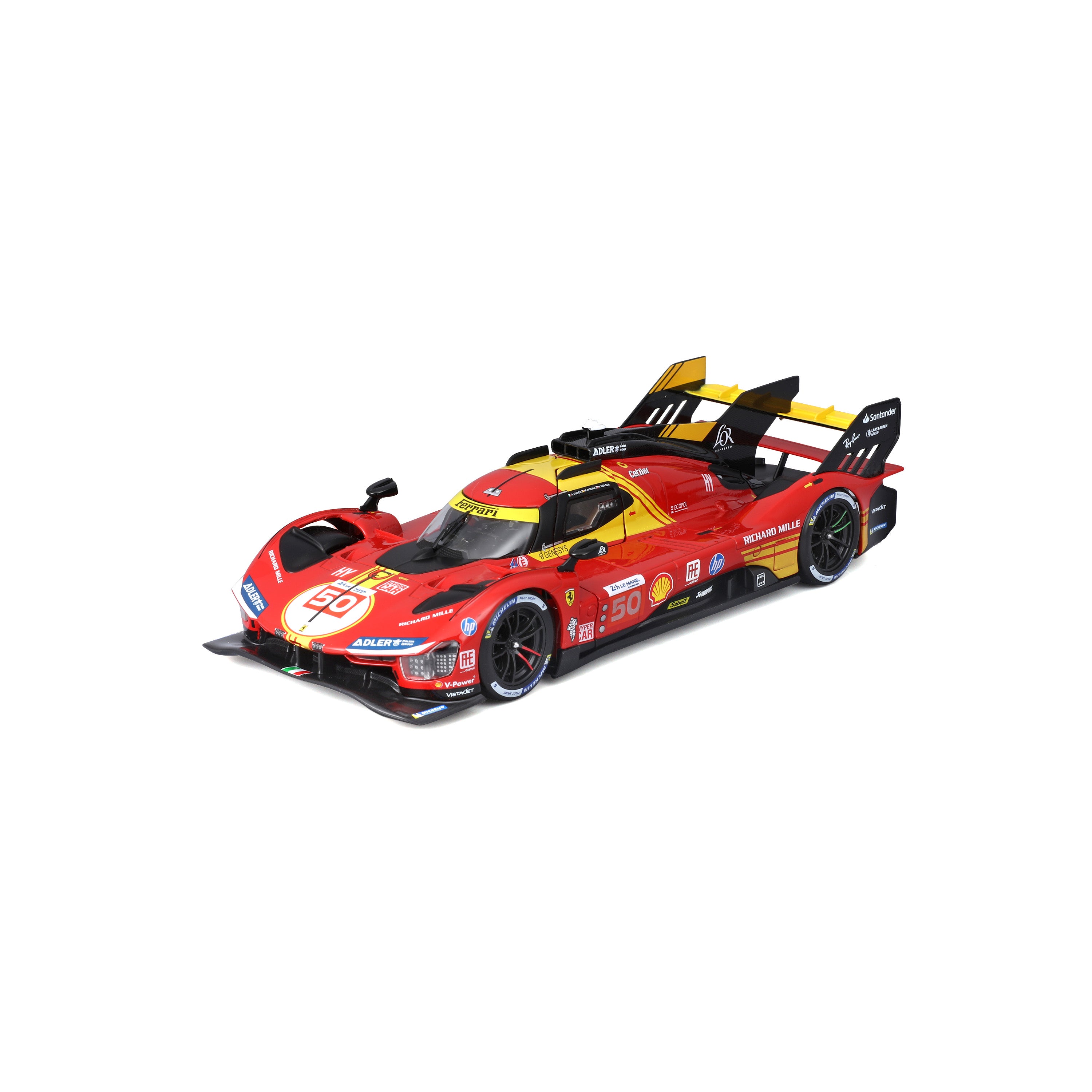 Ferrari 499P 2024 24h Le Mans Champion #50 – 1:24 Scale Diecast Model