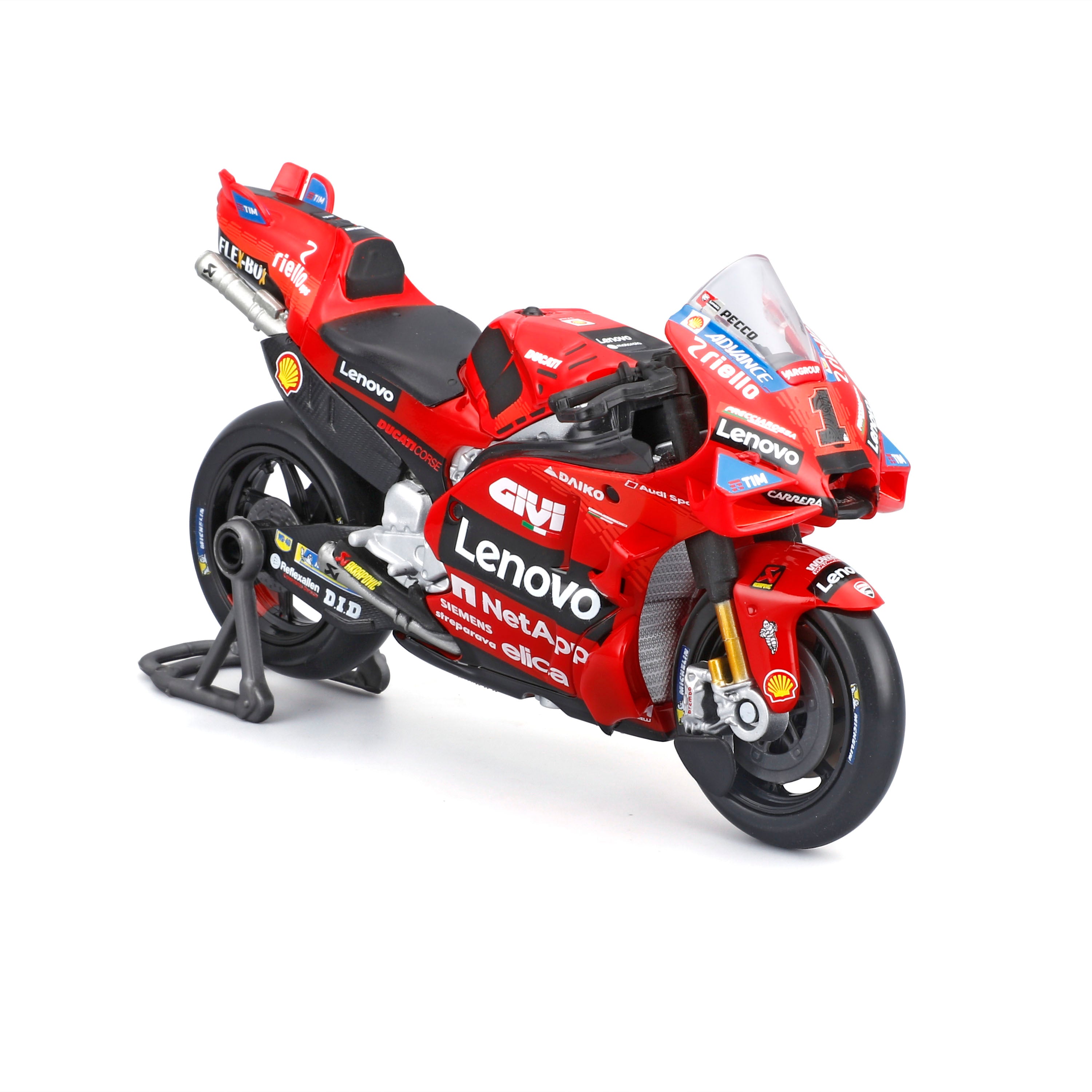 Ducati Lenovo Team 2024 #1 Francesco Bagnaia - Diecast Model Scale 1:18