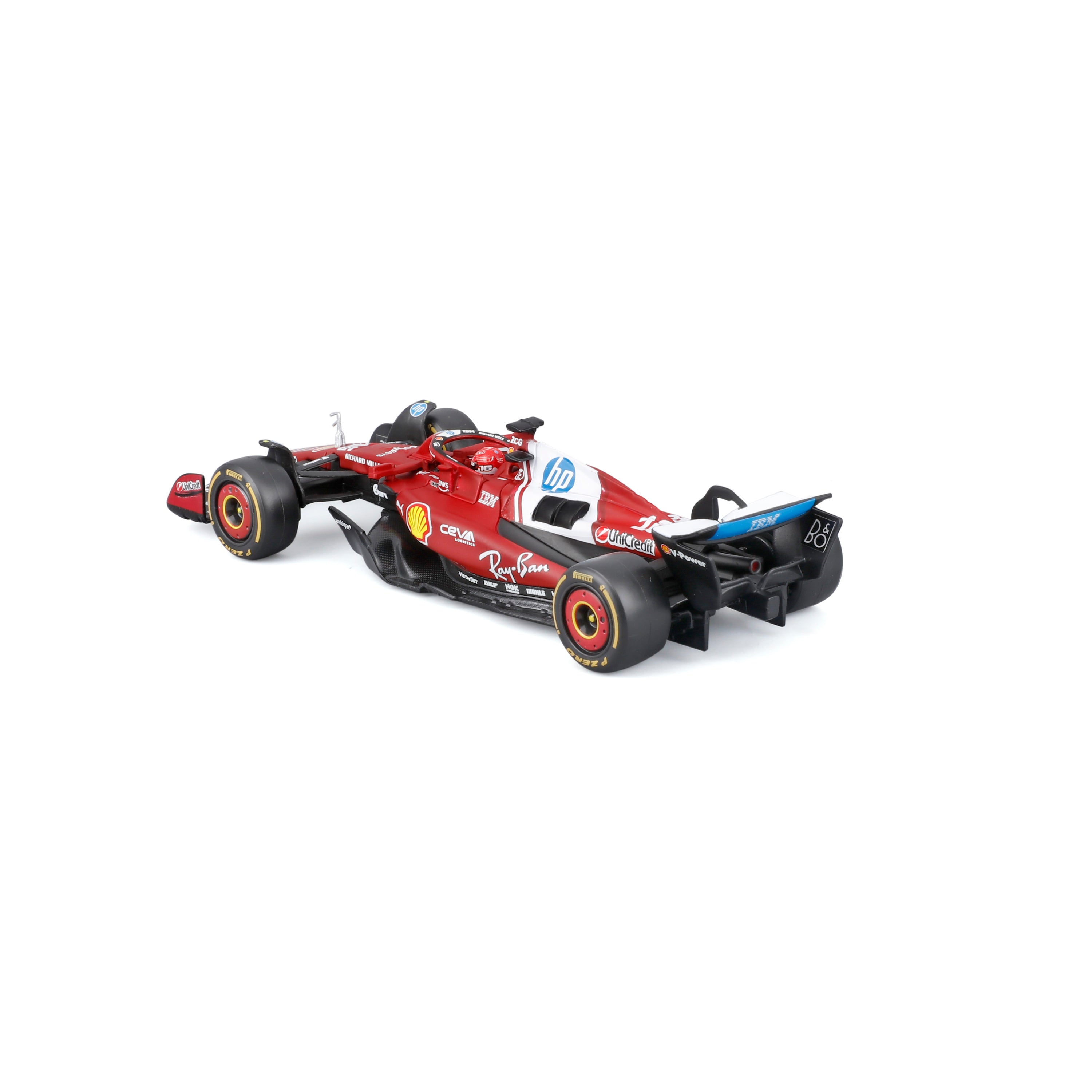 Ferrari SF-25 Charles Leclerc #16 F1 2025 – 1:43 Diecast Model with Display Case