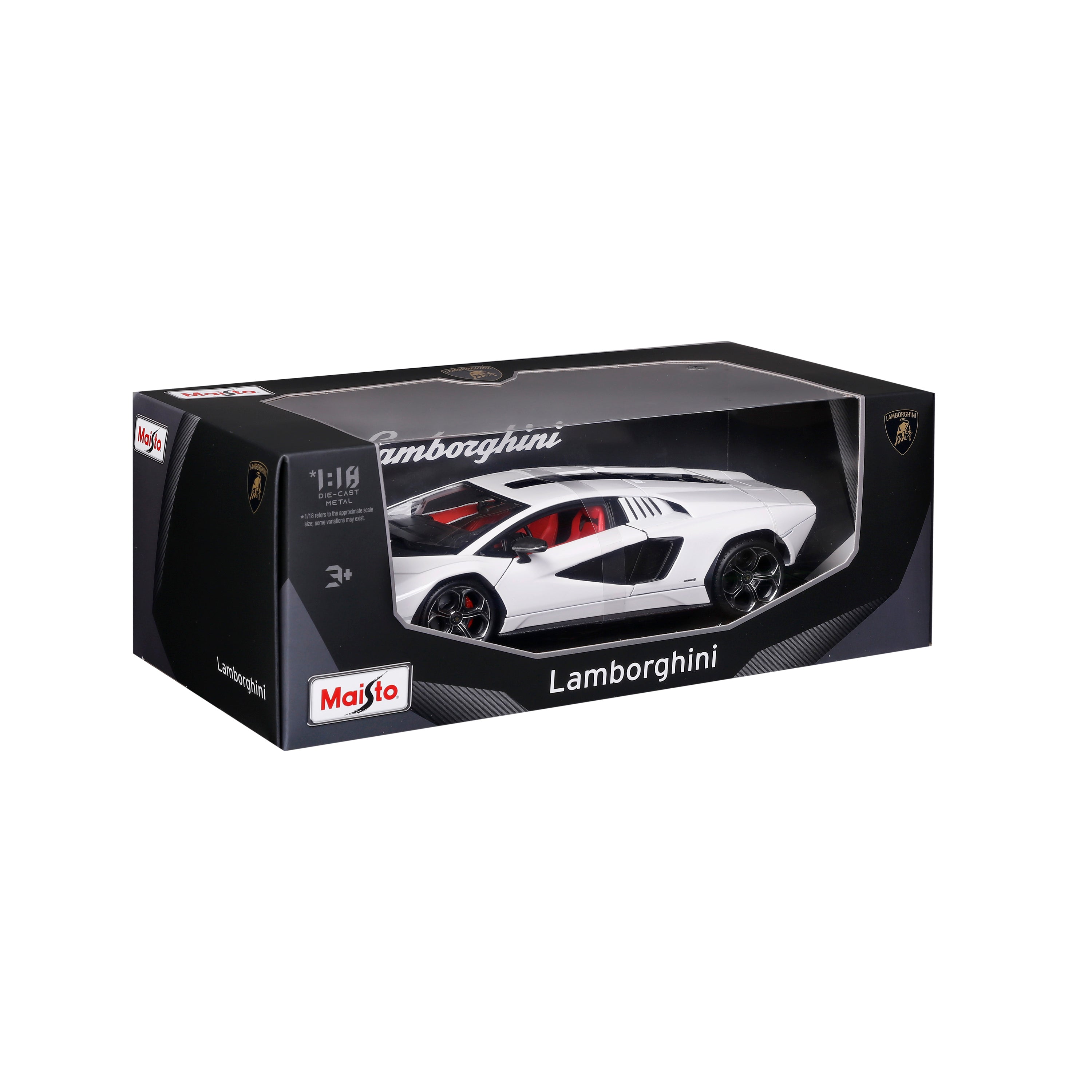 Lamborghini Countach LPI 800-4 White – 1:18 Diecast Model