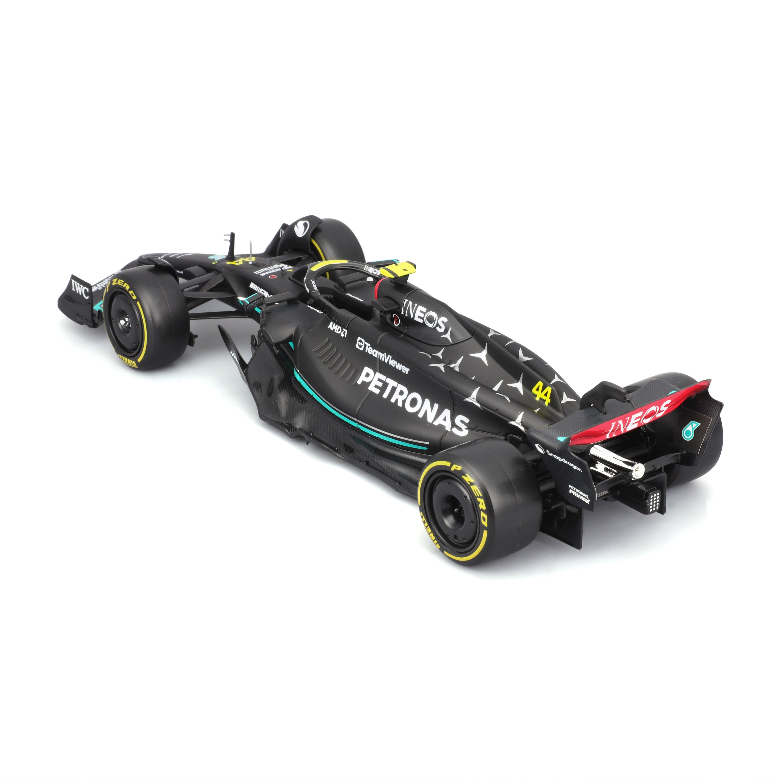 Mercedes W14 E Performance #44 Lewis Hamilton F1 2023 – 1:24 Diecast Model with Driver