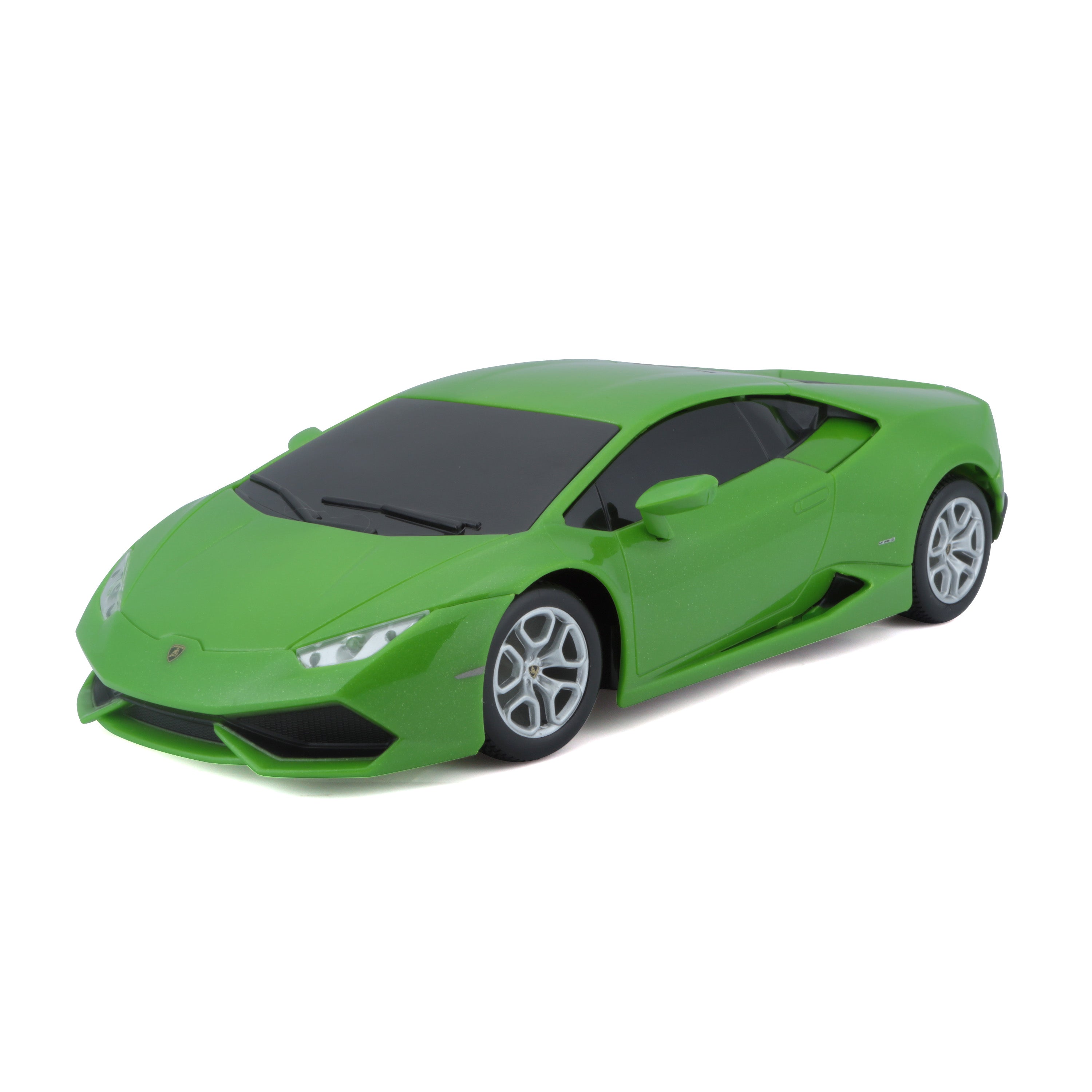 Co-Pack: Lamborghini Huracan Coupé Remote Control 1:24 Green + Diecast 1:43