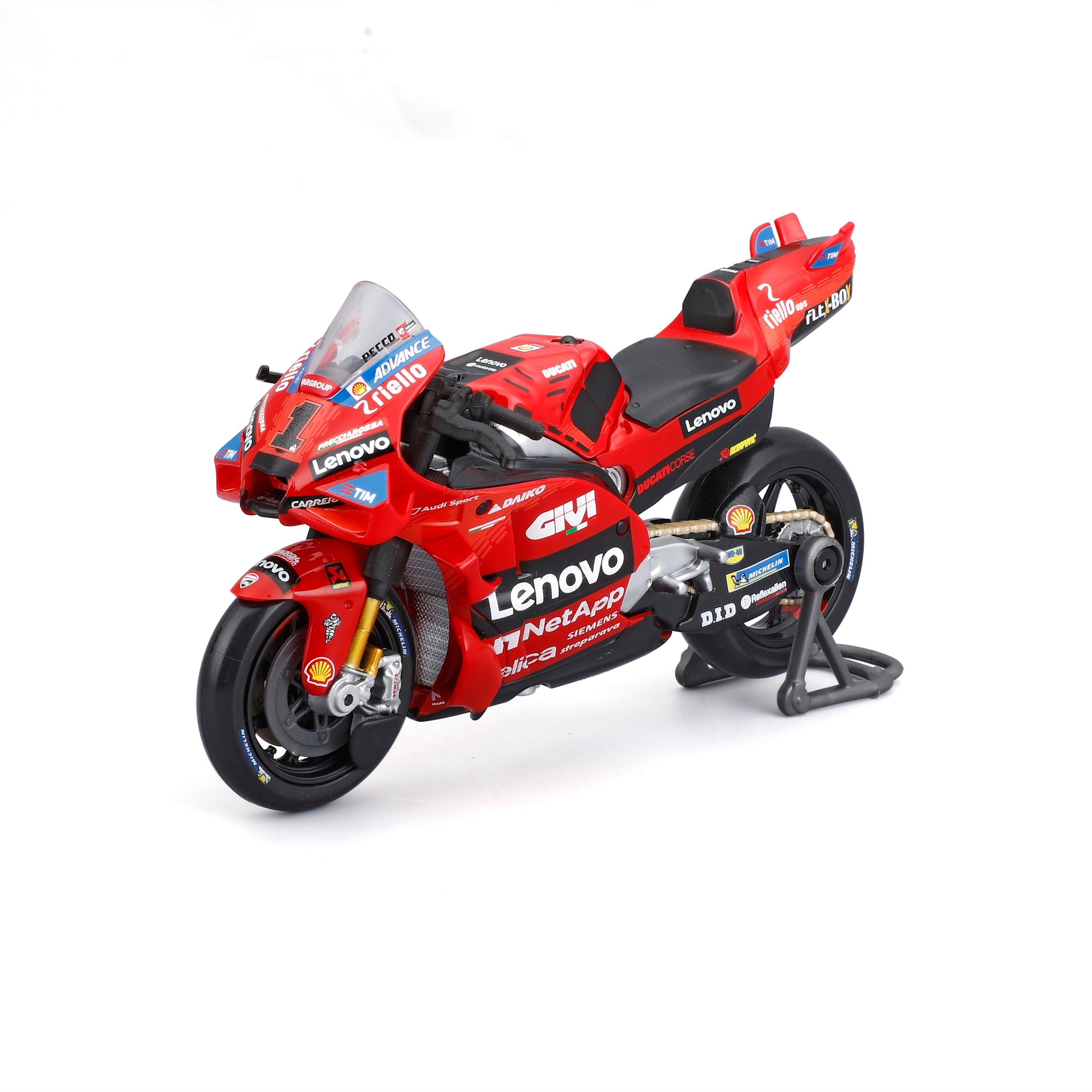 Ducati Lenovo Team 2024 #1 Francesco Bagnaia - Diecast Model Scale 1:18
