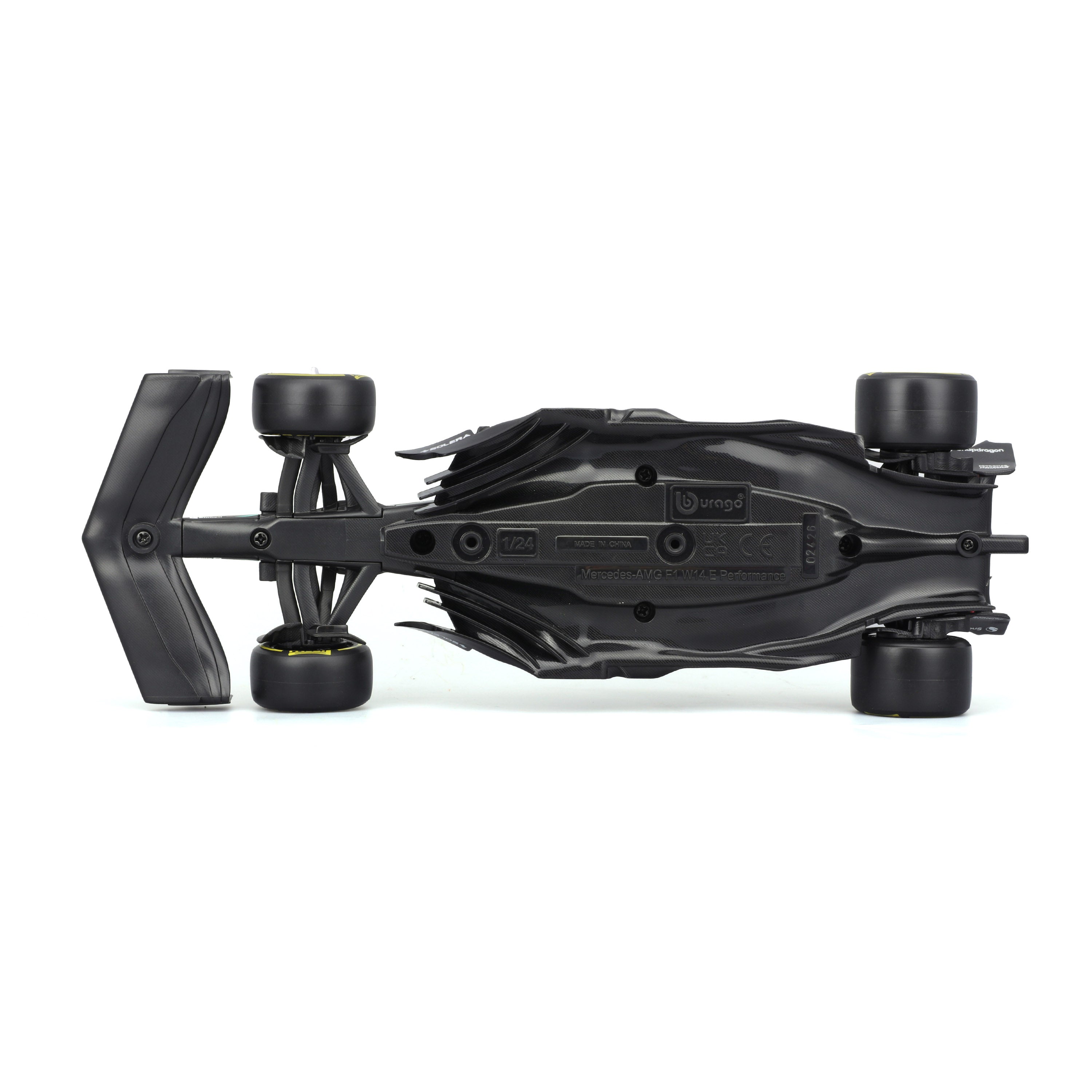 Mercedes W14 E Performance #44 Lewis Hamilton F1 2023 – 1:24 Diecast Model with Driver