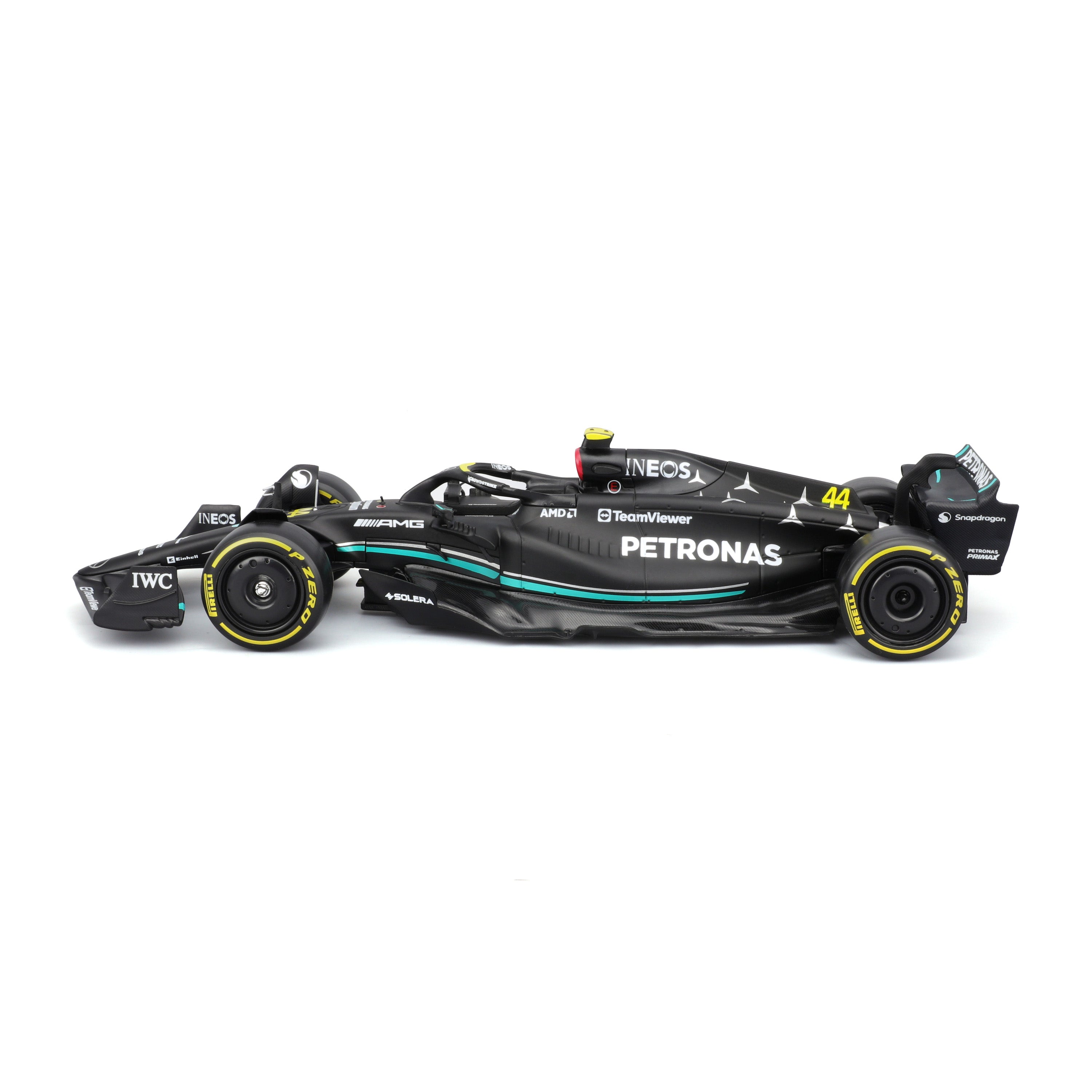 Mercedes W14 E Performance #44 Lewis Hamilton F1 2023 – 1:24 Diecast Model with Driver