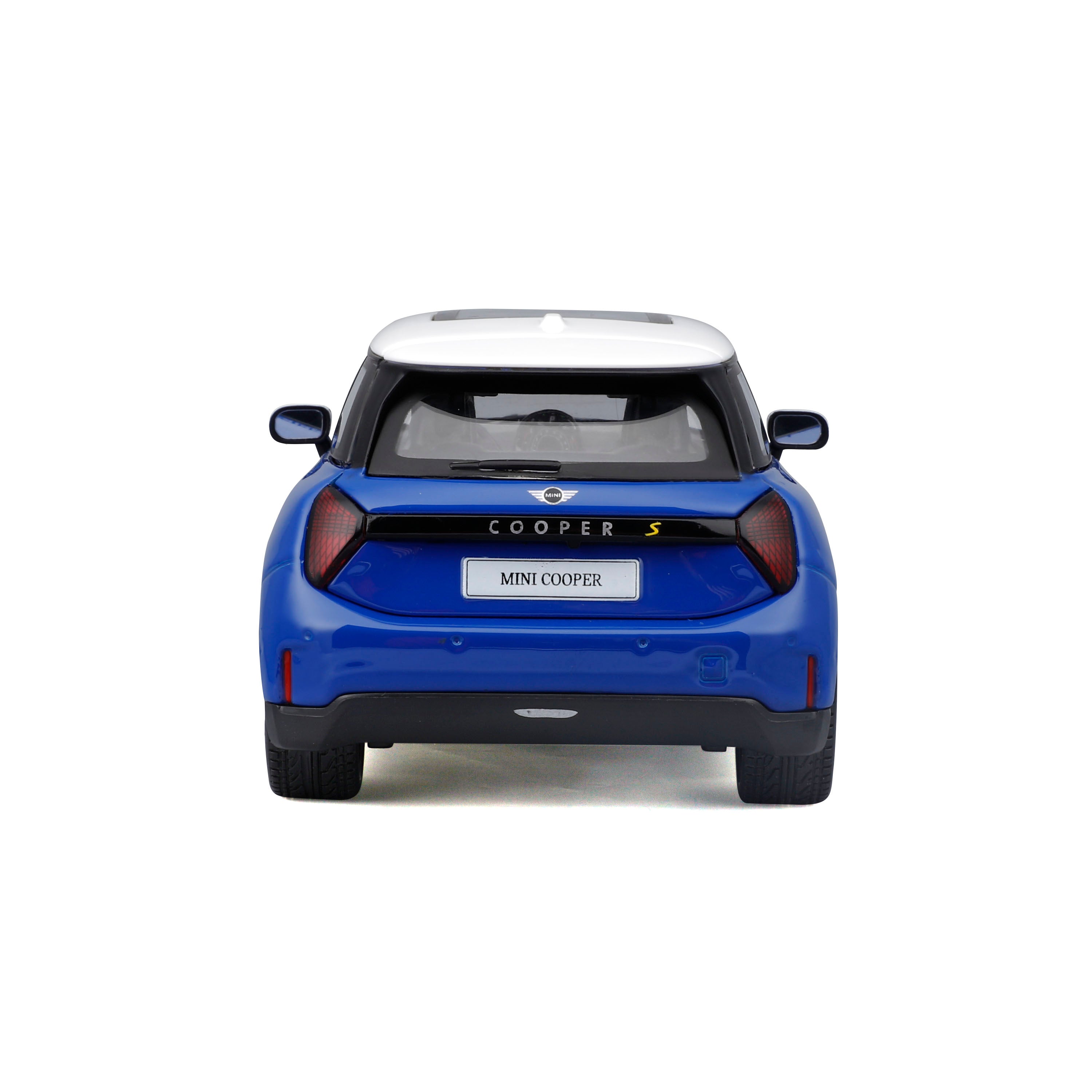 MINI Cooper SE (J01) 2024 Blue - 1:24 Scale