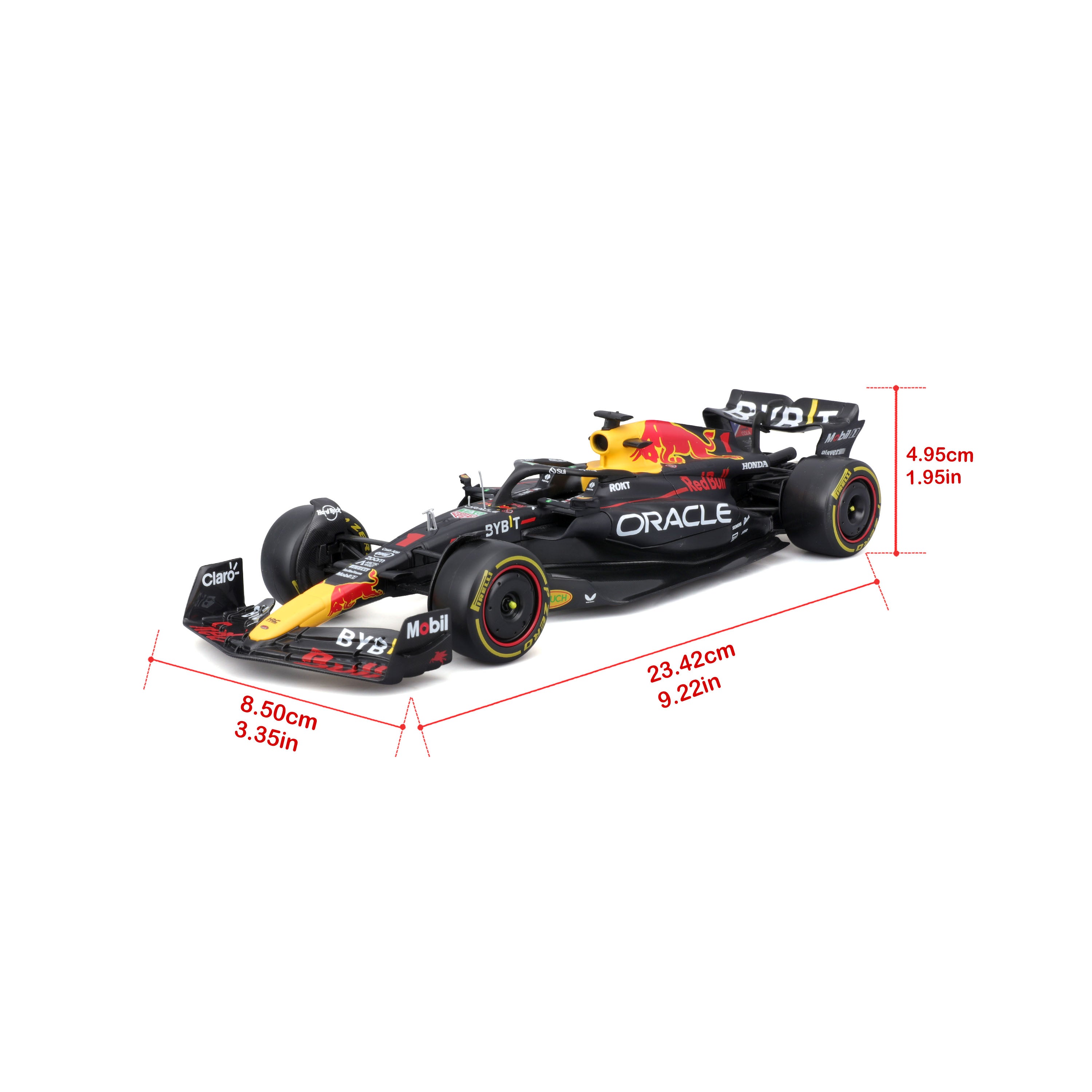 Red Bull RB19 #1 Max Verstappen F1 2023 – 1:24 Diecast Model with Driver