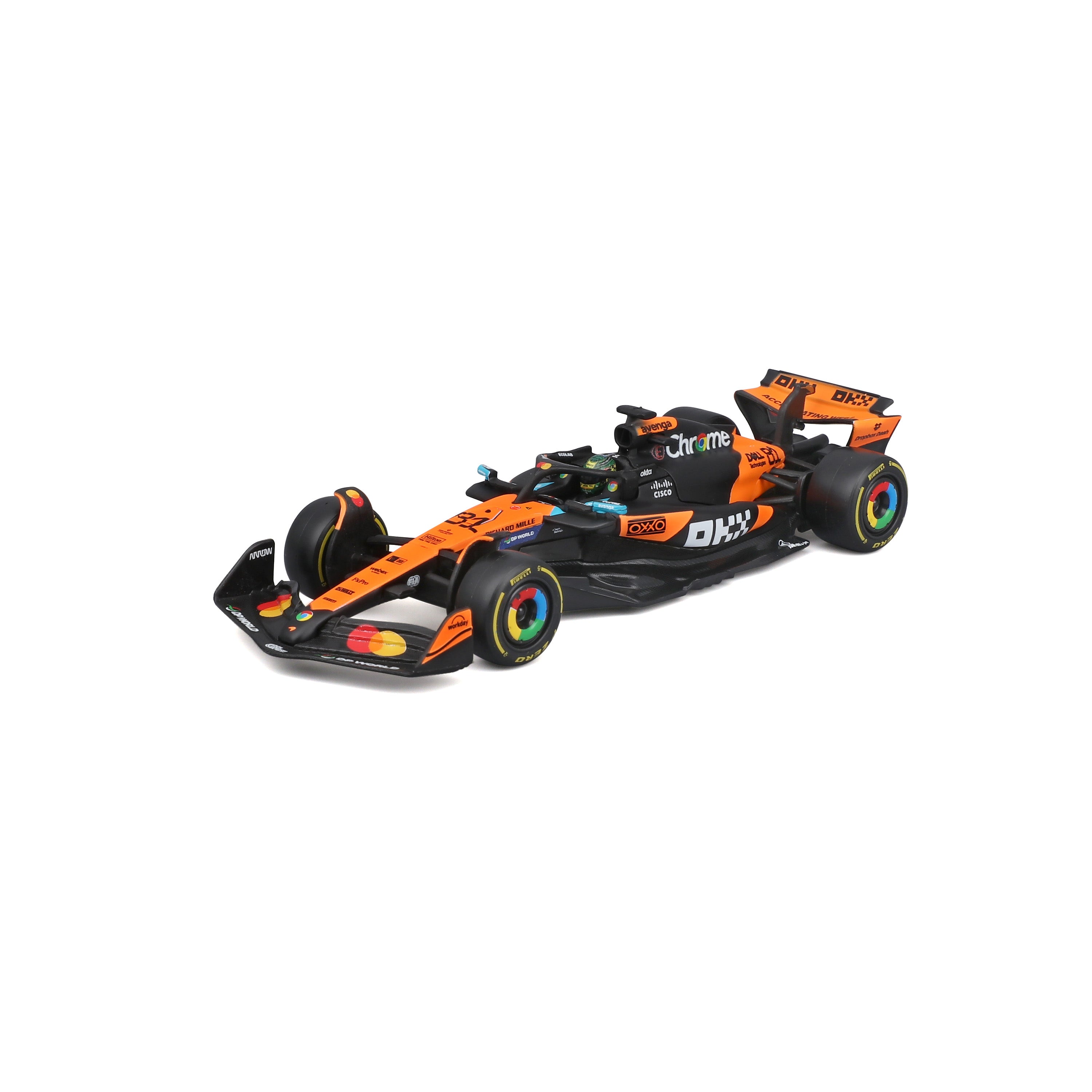 F1 McLaren F1 MCL39 2025 #81 Oscar Piastri – 1:43 Scale Model with Display Case