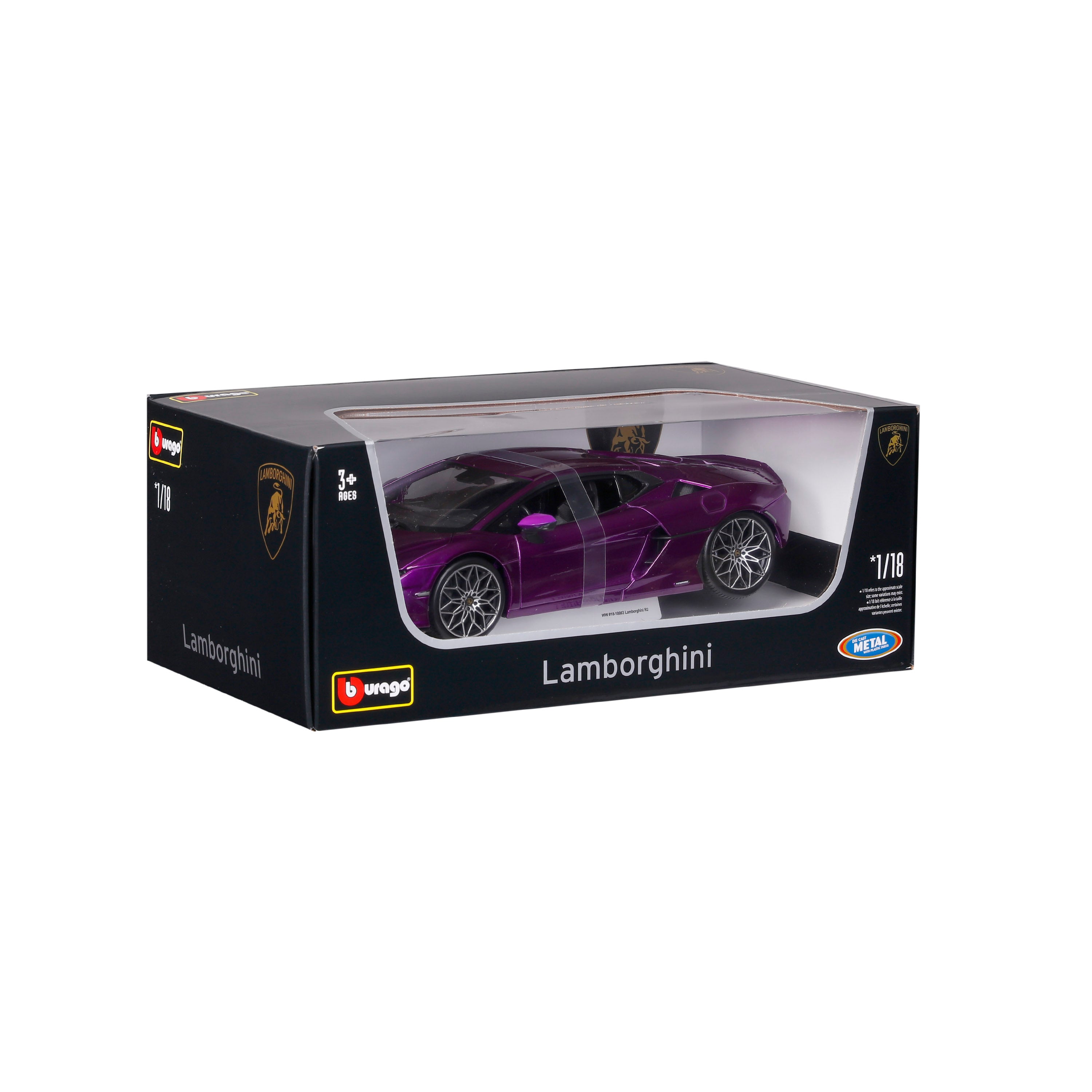 Lamborghini Temerario 1:18 Metallic Purple