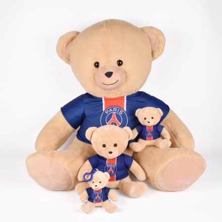 Porte clé PSG - OURS JUNIOR -12 cm