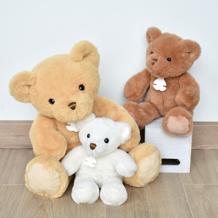 Ours en Peluche Blanc - 50 cm