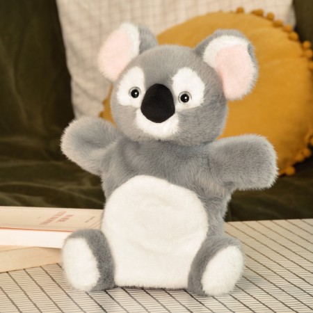 Marionnette Koala gris - 24 cm
