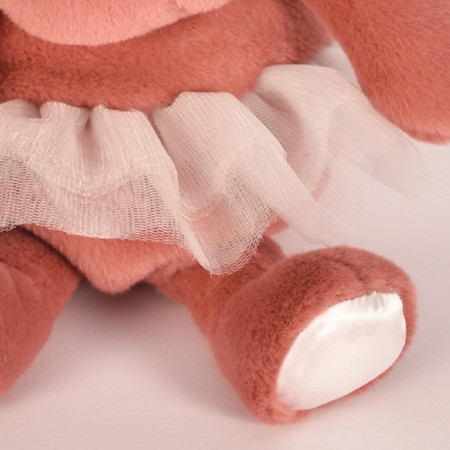 Peluche Hippopotame Terracotta Tutu - 22 cm