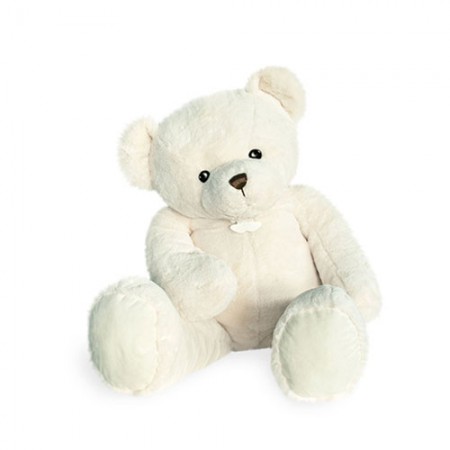 Titours - Ours en Peluche Géant Blanc - 75 cm
