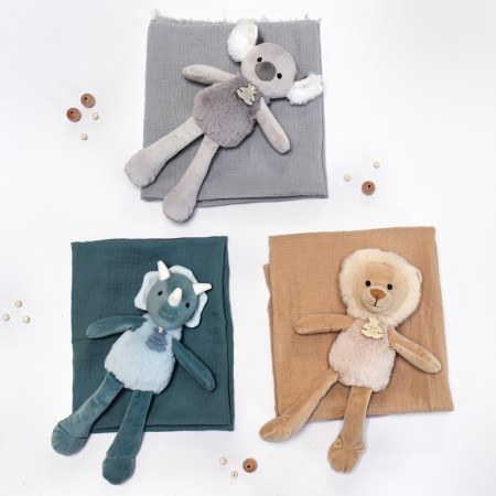 Doudou Dinosaure Sweety chou - 30 cm