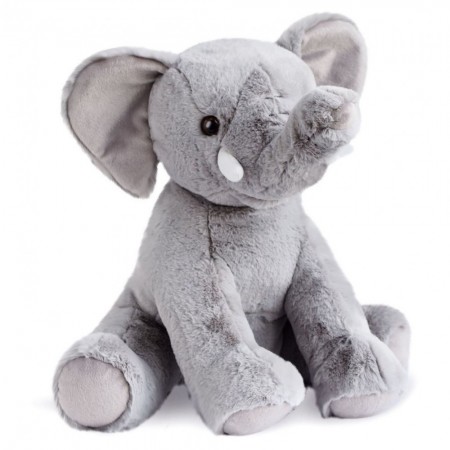 Peluche Eléphant' Dou Gris - 48 cm