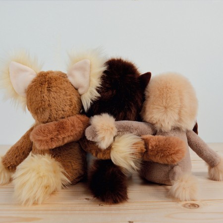 Peluche chien Colley 30 cm - Les Ébouriffés