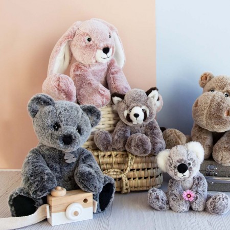 Peluche Panda Marron - 25 cm