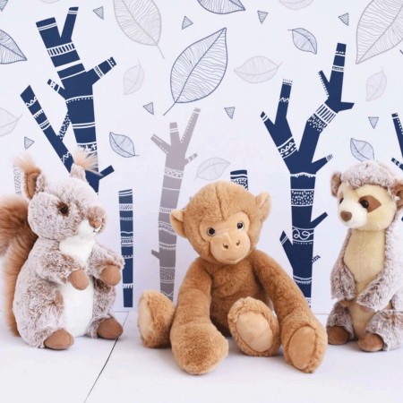 Peluche Suricate Beige - 25 cm