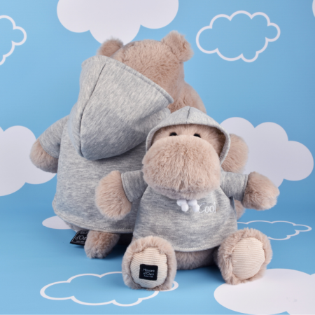 Peluche Hippopotame CHILLY MAX 20 cm