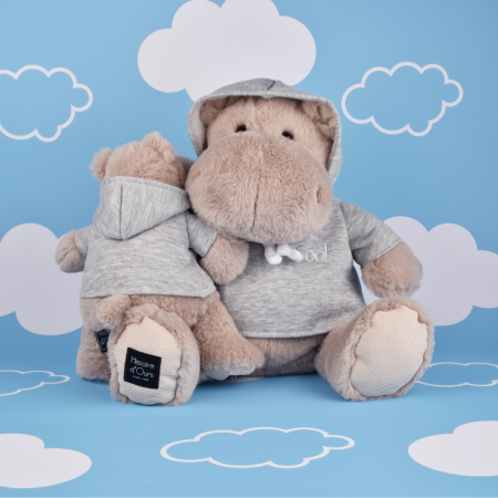 Peluche Hippopotame CHILLY MAX 40 cm