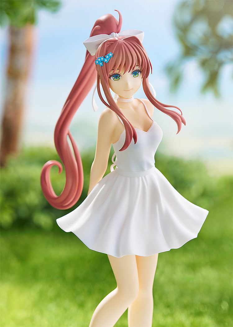Doki Doki Literature Club! - POP UP PARADE Monika: White Dress Ver. Figure