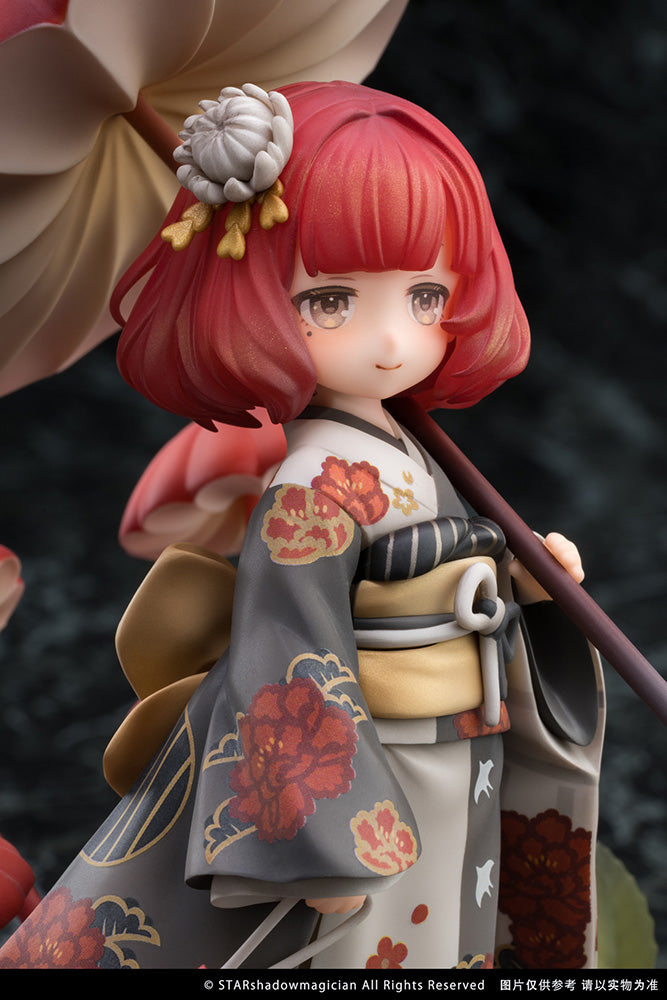 Mushroom Girls Series No.6 Marasmius Haematocephalus 1/1 Scale Figure
