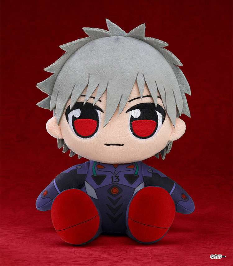 Evangelion: 2.0 You Can (Not) Advance - Kuripan Plushie Shinji Ikari (Black Plugsuit) / Kaworu Nagisa (Black Plugsuit) / Misato Katsuragi
