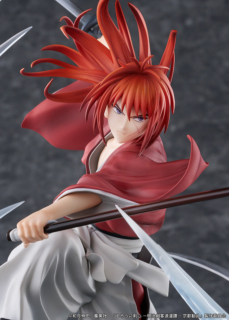 Rurouni Kenshin Series-Kyoto Douran 1/7 Scale Figure Kenshin Himura Souryusen Ver. Figure