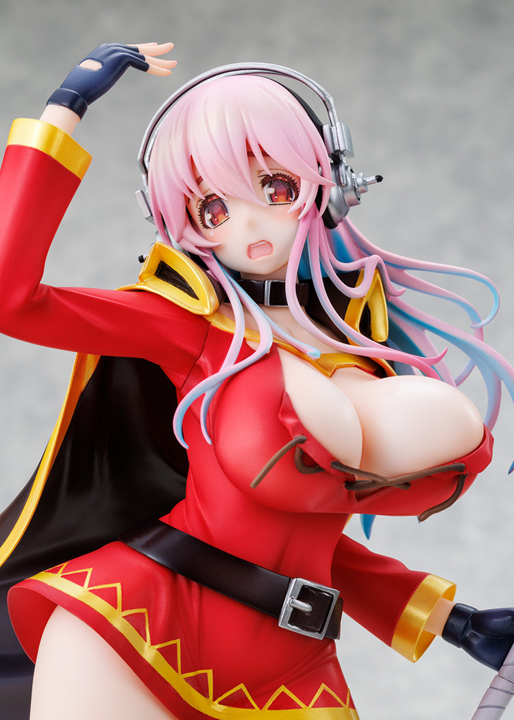 Super Sonico KONOSUBA -God's blessing on this wonderful world! Megumin collaboration ver. 1/7 Scale Figure