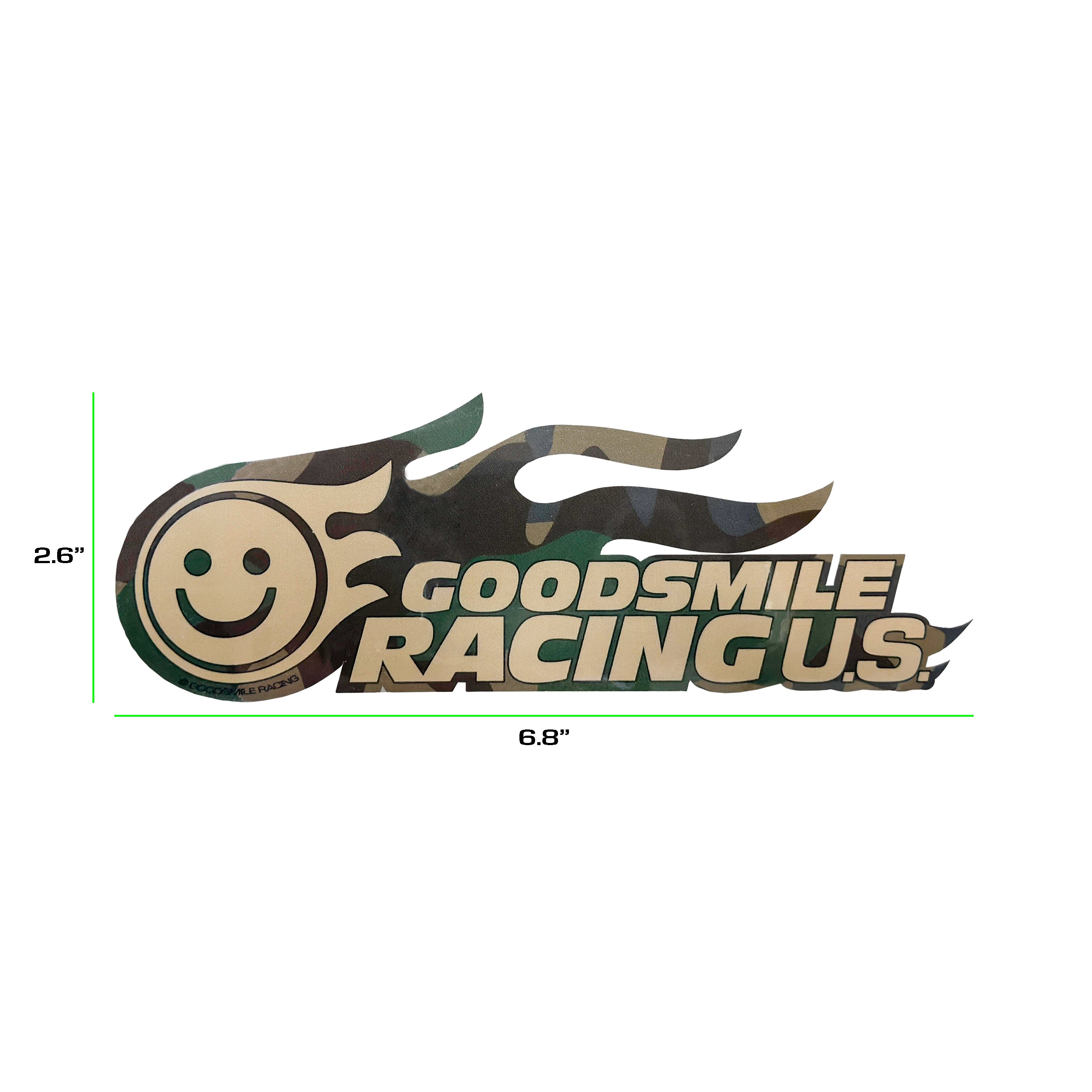 Goodsmile Racing Camouflage Logo Sticker