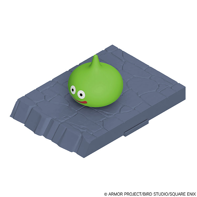 DRAGON QUEST Plastic Model Kit Series - LIME SLIME (Dungeon Base)