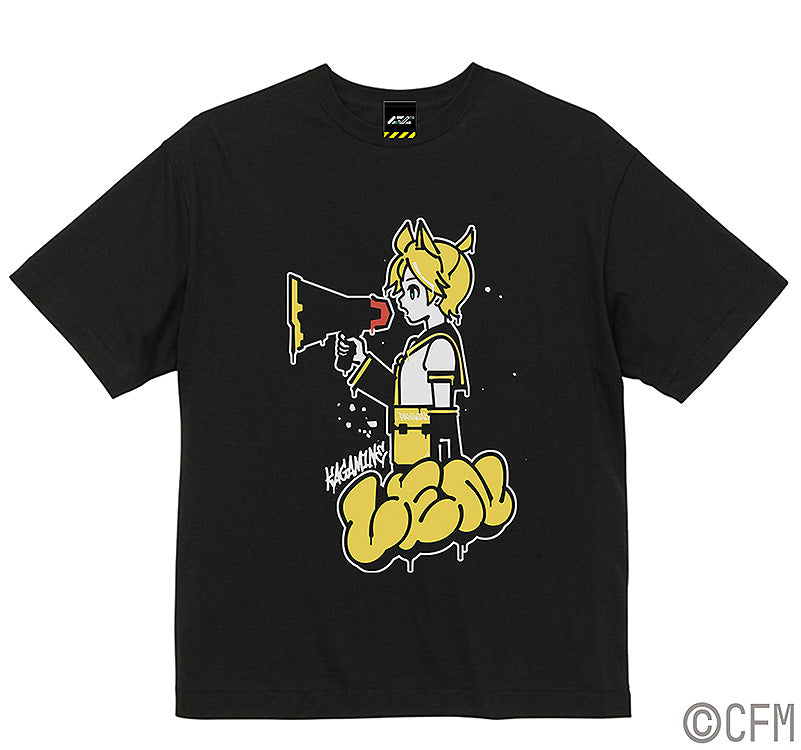 Hatsune Miku - Kagamine Len T-shirt Panasony ver.