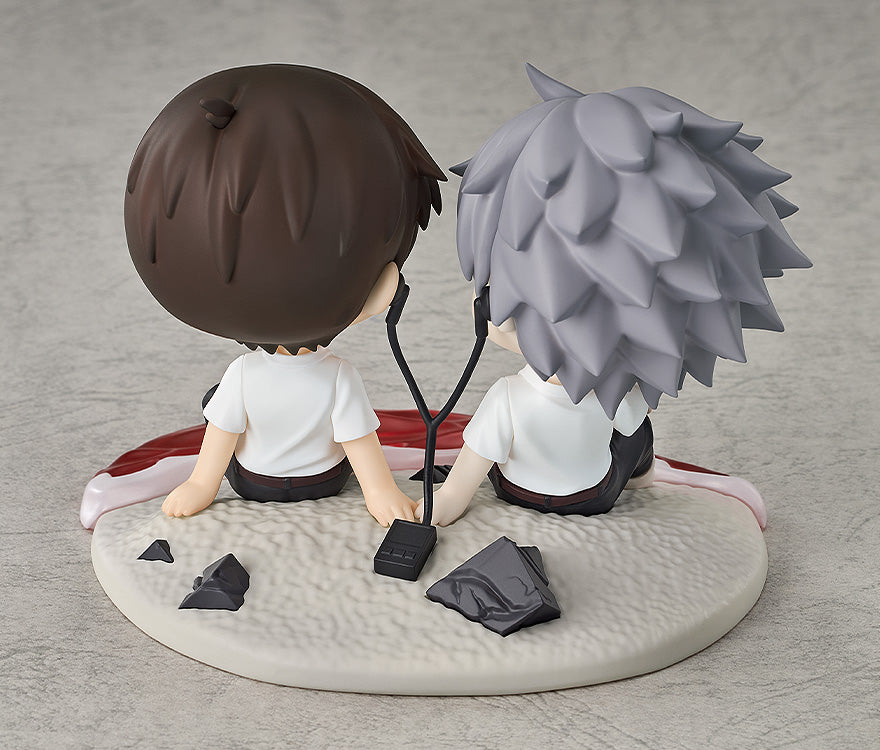 Rebuild of Evangelion - Mini Memory Shinji Ikari & Kaworu Nagisa Figures