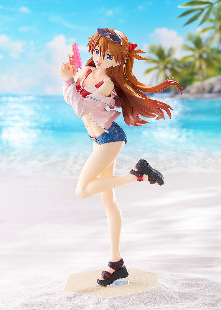 Evangelion - POP UP PARADE BEACH QUEENS Asuka Shikinami Langley L Size Figure