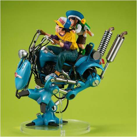 Dragon Ball Figura Gohan & Goku & Robot – Megahouse 20cm