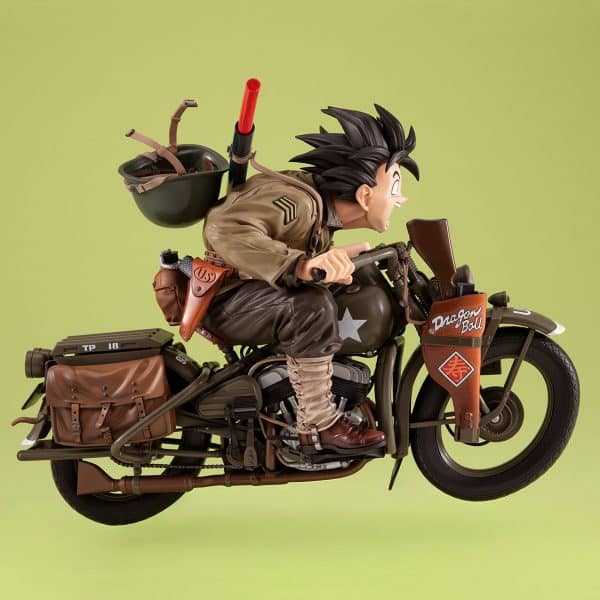 Figura Goku & Bike Dragon Ball Z – DESKTOP REAL McCOYEX – Megahouse