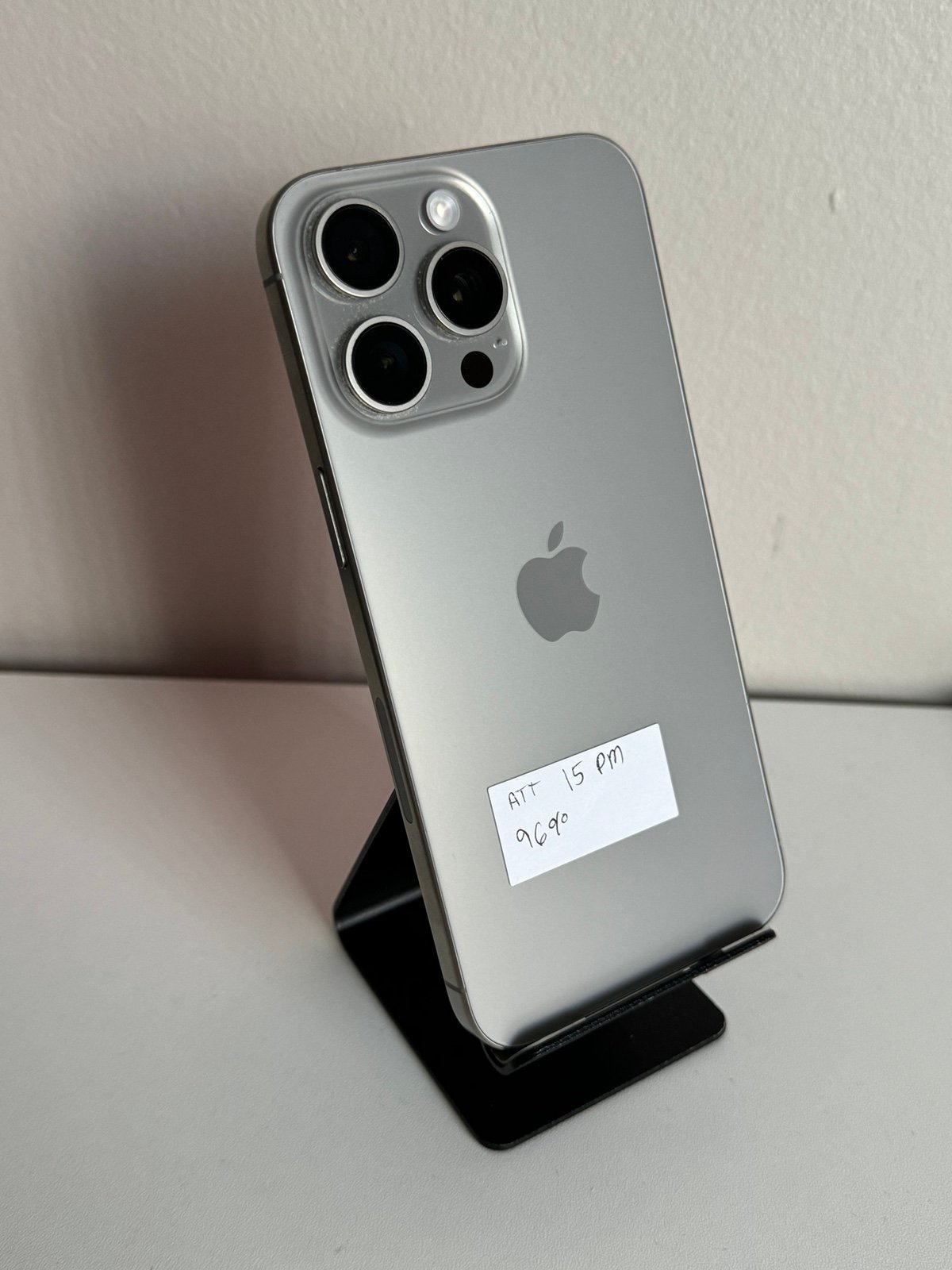 iPhone 15 Pro Max 256Gb AT&T Natural Titanium Like New 2K85