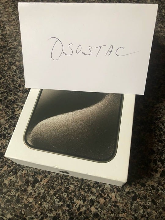 BRAND NEW Apple iPhone 15 Pro Max 256Gb Natural Titanium AT&T FULLY PAID SEALED 7Z58