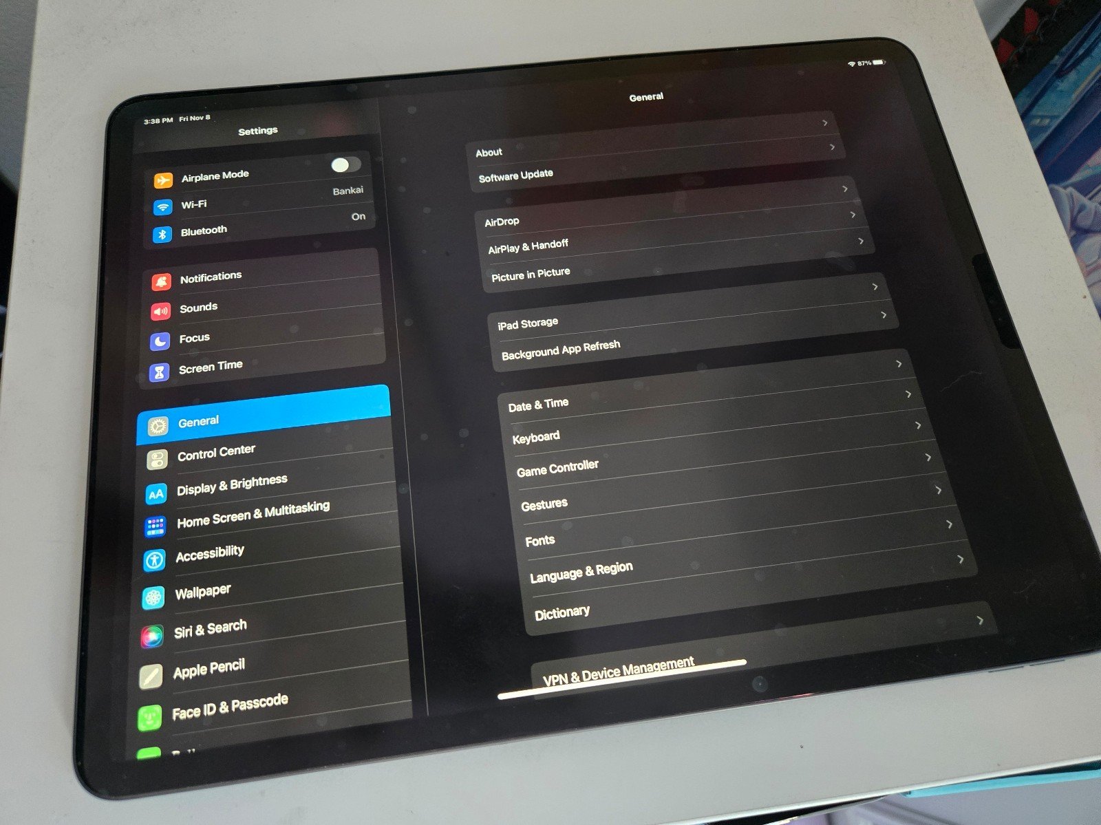 iPad Pro 3rd generation 256gb 8C26