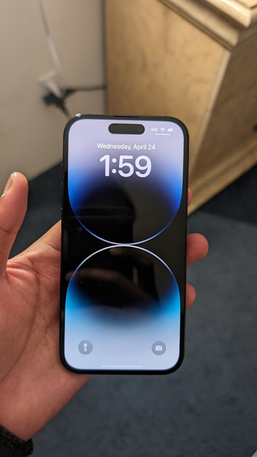 Apple iPhone 14 Pro 128 GB in Space Black for Unlocked 3U55