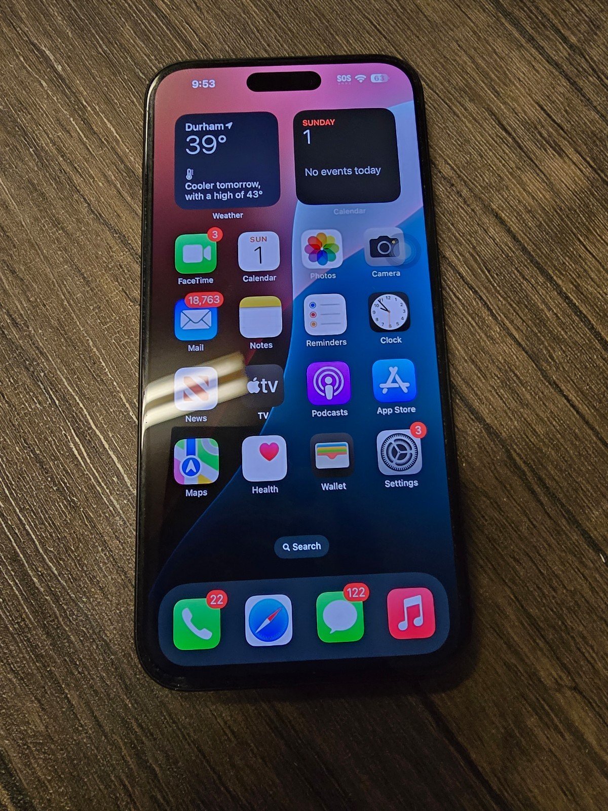 Apple iPhone 15 Plus - 128 GB - Black (Unlocked) 3N28