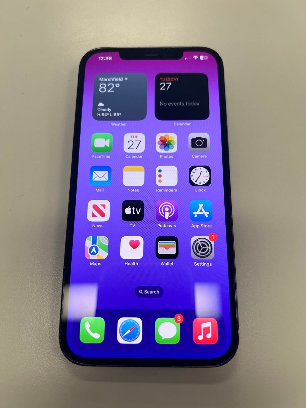 Apple iPhone 12 Pro Max 256 GB in Pacific Blue for Unlocked 9E61