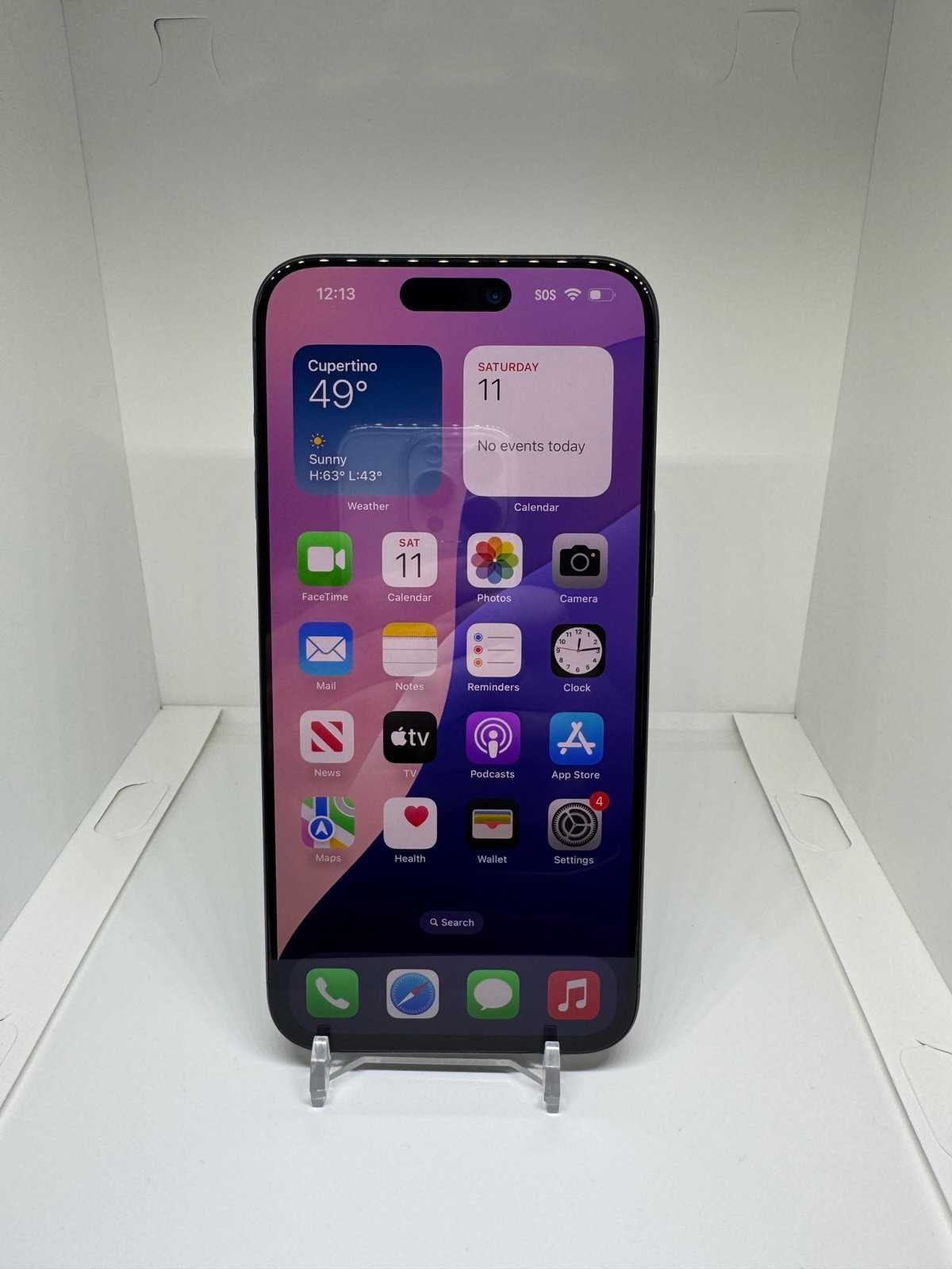 Apple iPhone 15 Pro Max - 256GB - Black Titanium (Unlocked) 9J82