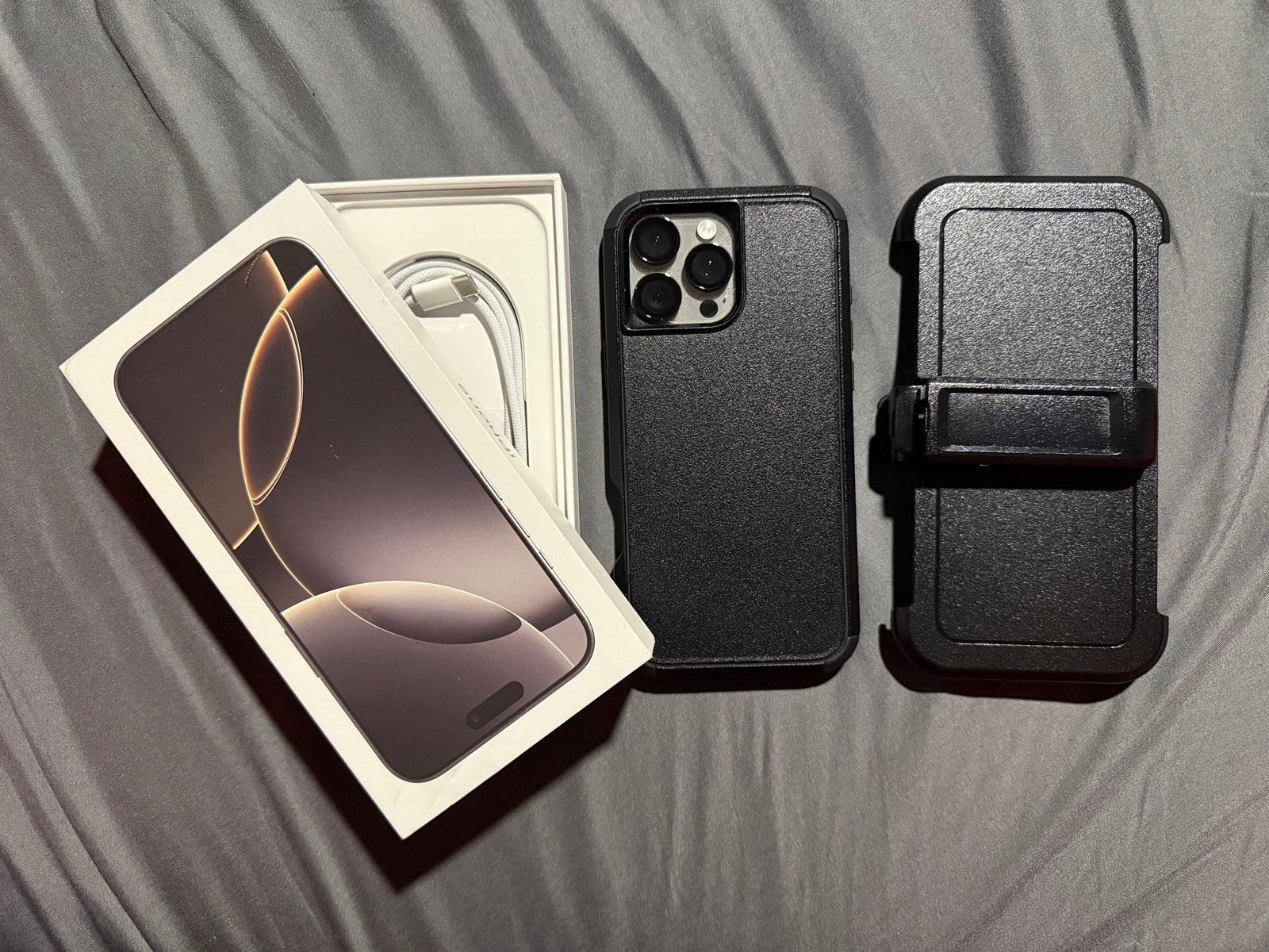 SOLD - Apple iPhone 16 Pro Max 256GB Natural Titanium AT&T w/ Extras