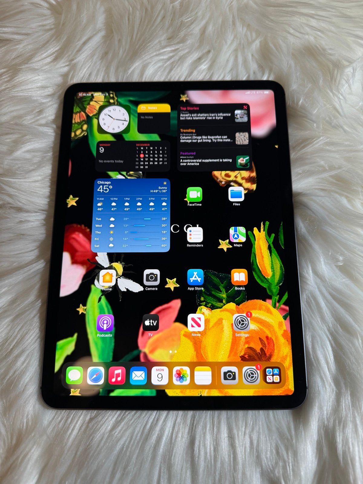 Apple iPad Pro 11 Inch WiFi + Cellular Unlocked Space Gray 9N11