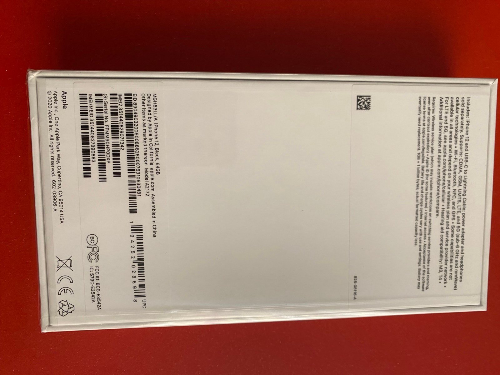 iPhone 12 Locked Cricket Wireless 7F33