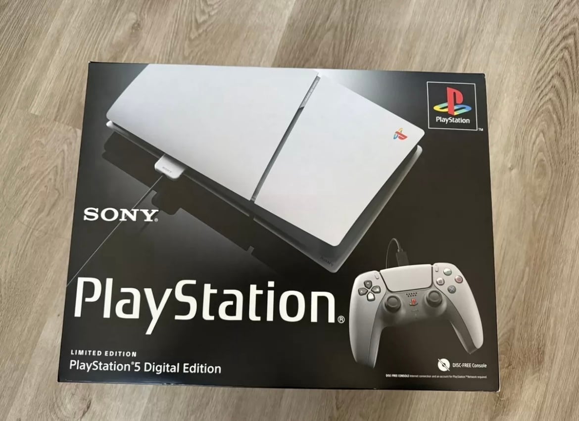 PlayStation 5 Slim Digital Console 30th Anniversary Limited Edition! SHIPS NOW 1B68