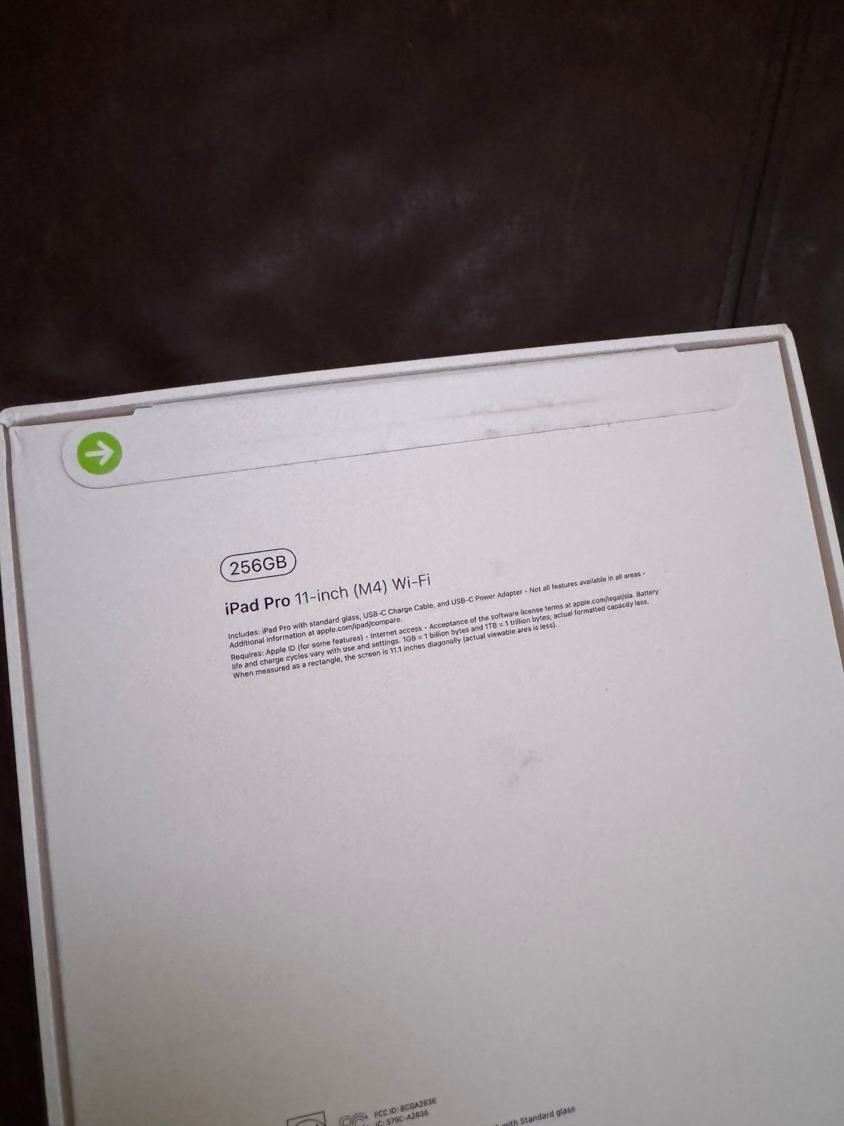 iPad Pro M4 11” Sealed in Space Black 256gb 6Z36