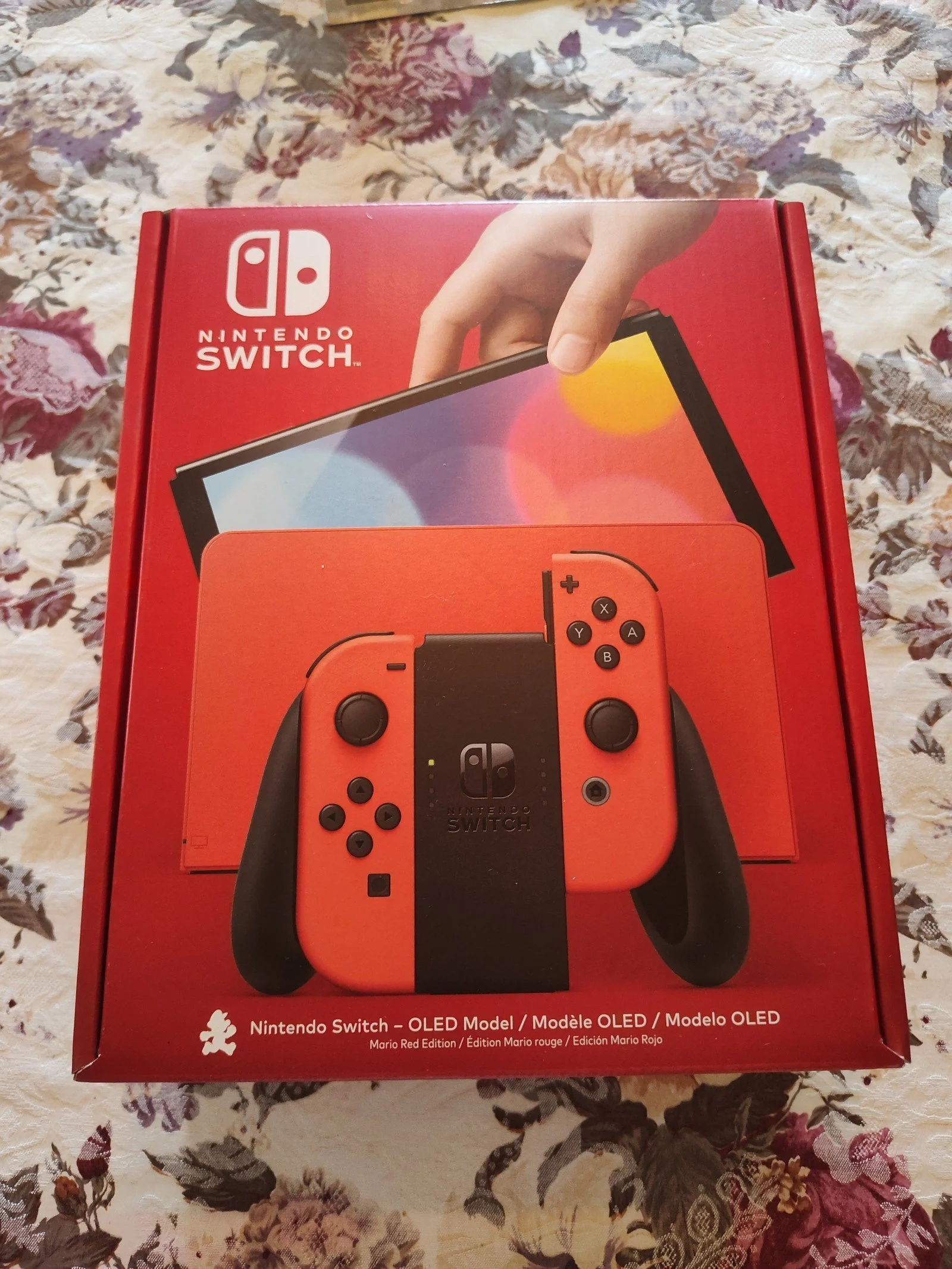 Nintendo switch oled mario edition Never Opened 9K68